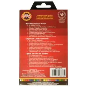 Progresso Woodless Colored Pencils 24ct - Koh-I-Noor