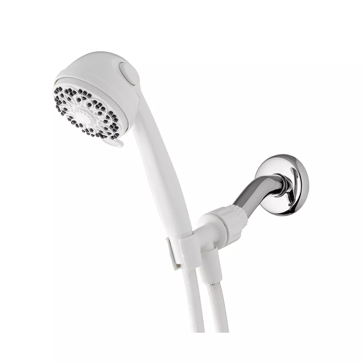 PowerSpray Hand Held Shower Head 5-mode White- Waterpik