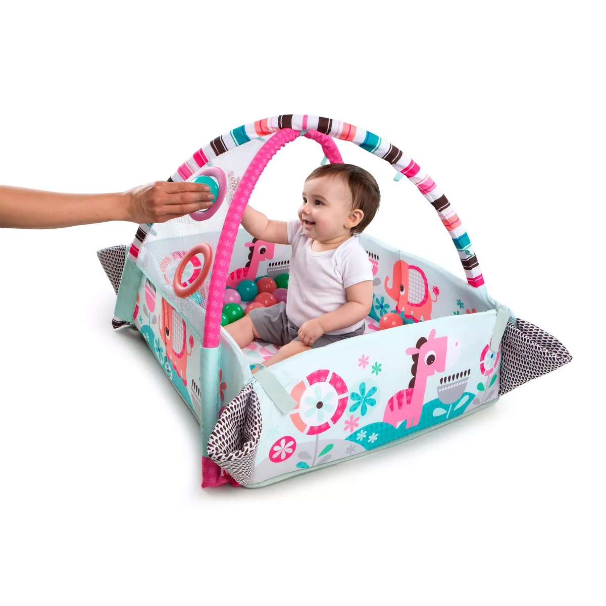 Bright Starts 5-in-1 Your Way Ball Play Activity Gym - Pink