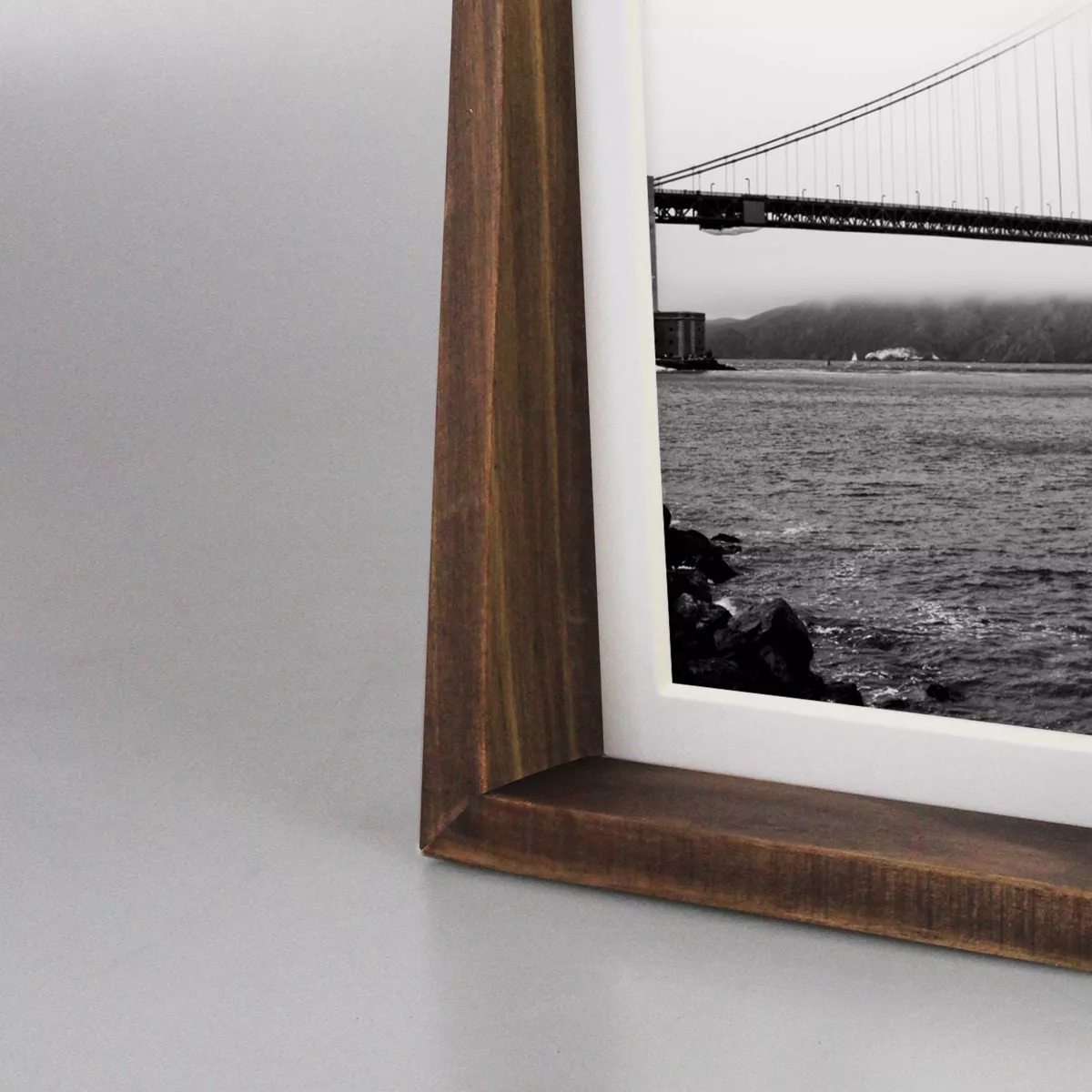 6" x 8" Matted to 5" x 7" Frame Tabletop Stained Walnut - Project 62™