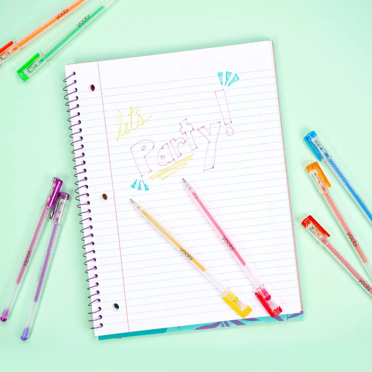 Yoobi™ 30pk Gel Pens Set Multicolor