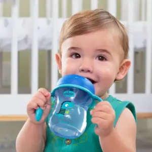 Chicco First Spout Trainer Portable Drinkware Sippy Cup - Blue - 2pk/7oz Each