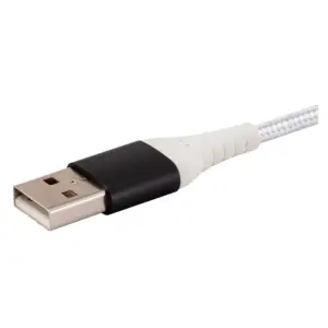 Monoprice AtlasFlex Series Durable MFi Certified Lightning to USB Type-A Charge & Sync Kevlar-Reinforced Nylon-Bra