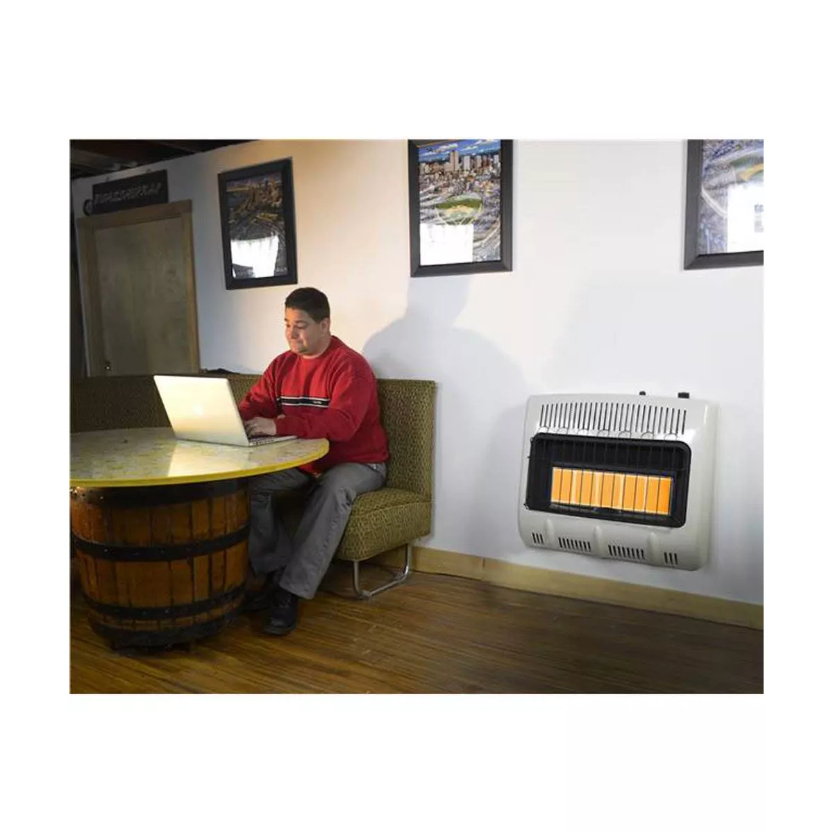 Mr. Heater 30000 BTU Vent Free Radiant 20# Propane Indoor Outdoor Space Heater
