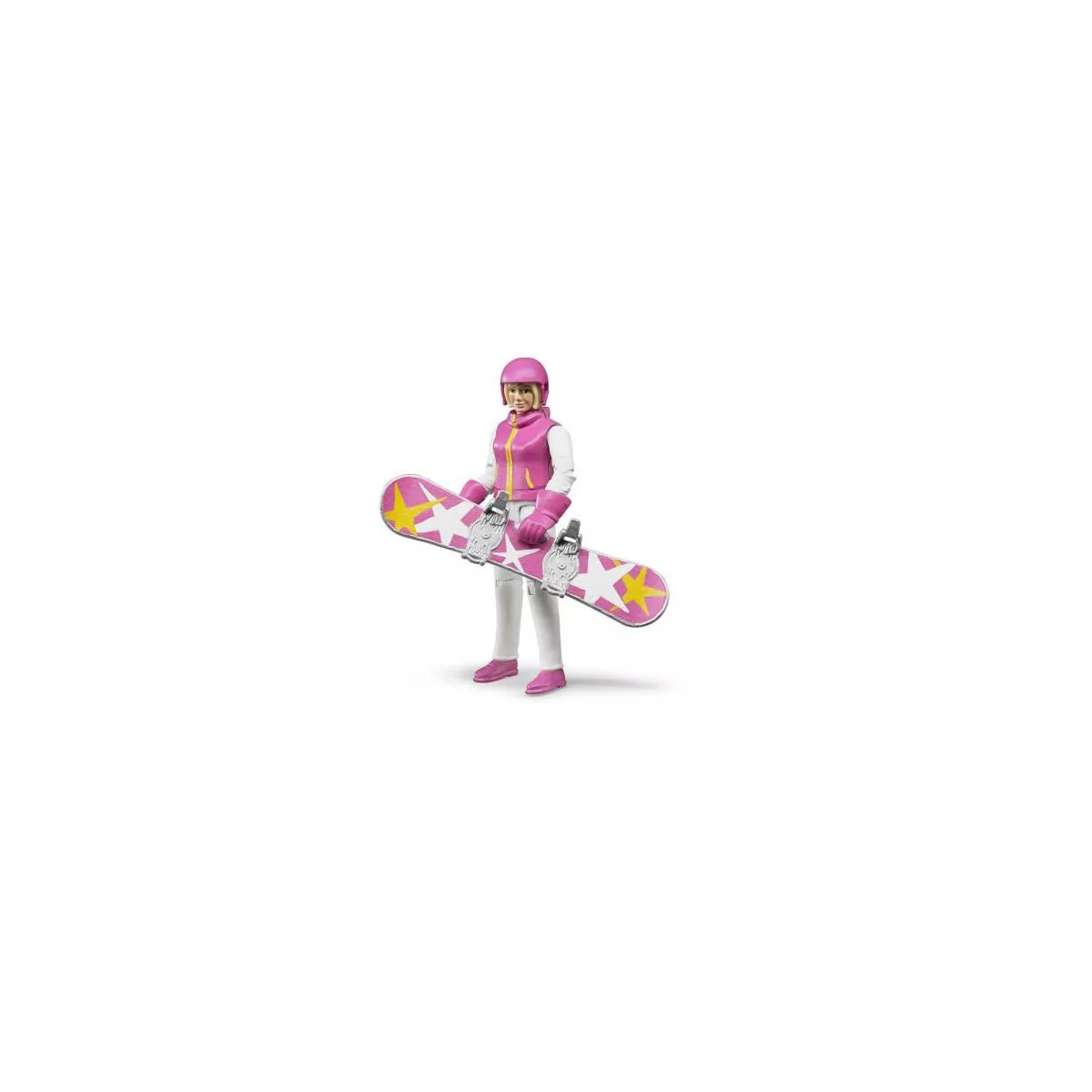 Bruder bWorld Snowboarder Woman with Accessories