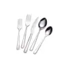Towle 20pc Stainless Steel Forged Satin Dream Silverware Set
