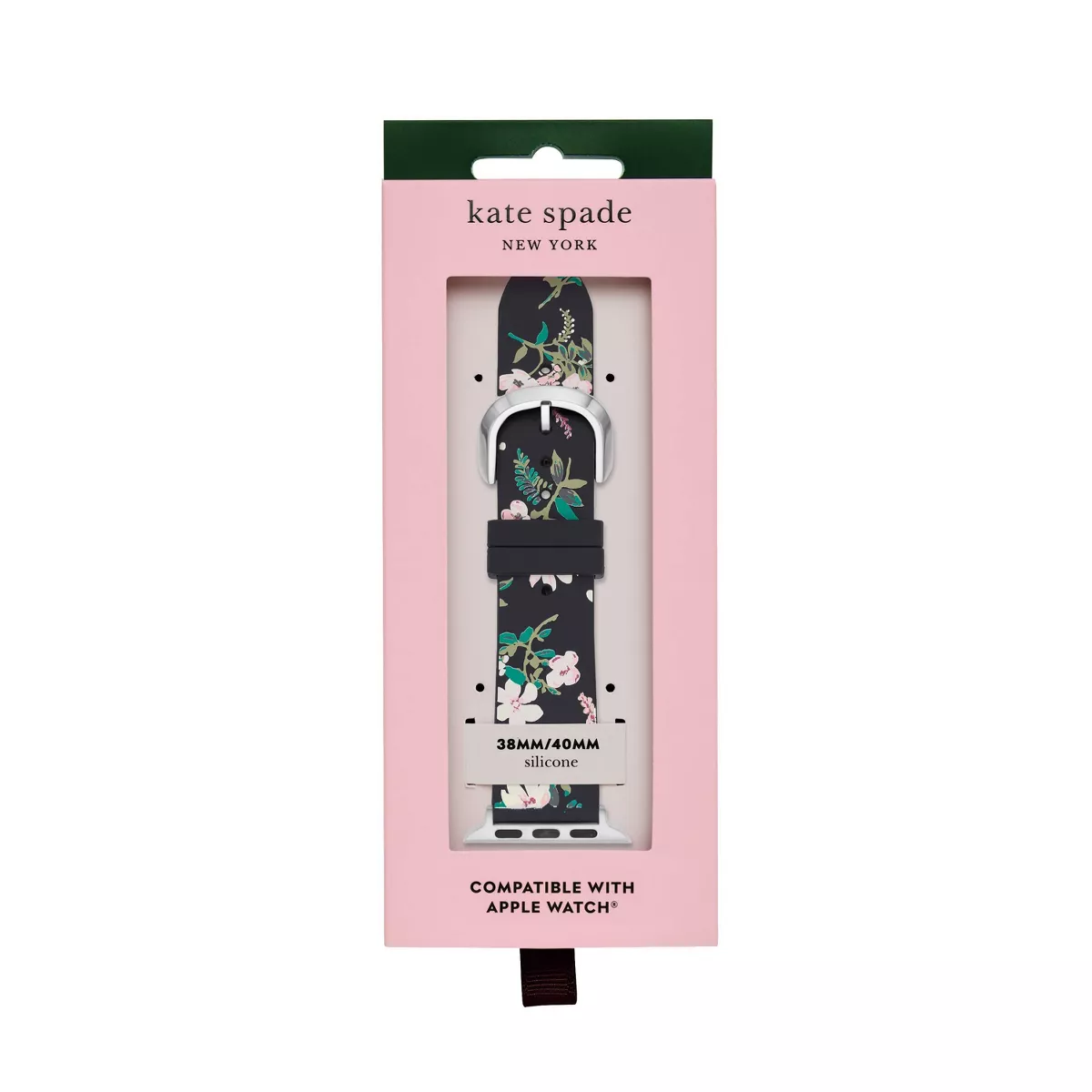 Kate Spade New York Apple Watch Floral Print Silicone Band - 38/40mm