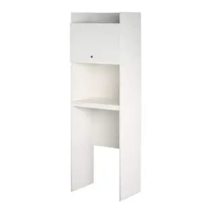 Sandberg Mini Refrigerator Storage Cabinet White - Room and Joy