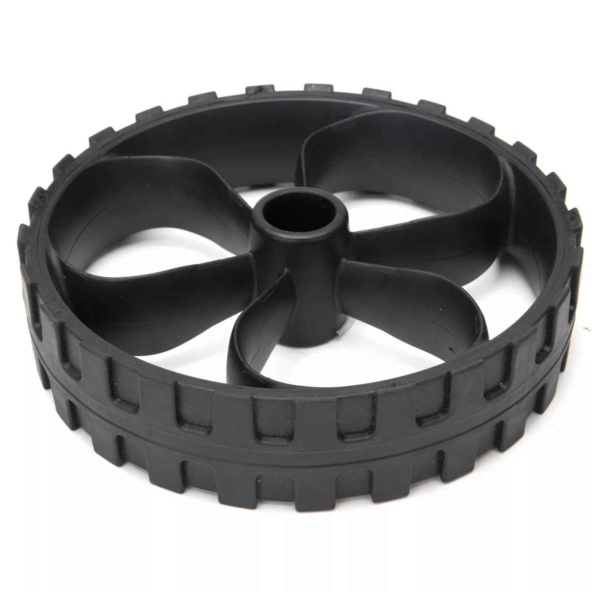 Mind Reader Ab Roller Wheel with Foam Grips, Black