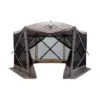 Gazelle GG601DS Easy Pop Up, Portable, Waterproof, UV-Resistant 8-Person Camping and Outdoors Gazebo Day Tent with Mesh Windows, Desert Sand