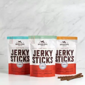 Rocco & Roxie Supply Co. Turkey Jerky Sticks Chewy Dog Treats - 16oz