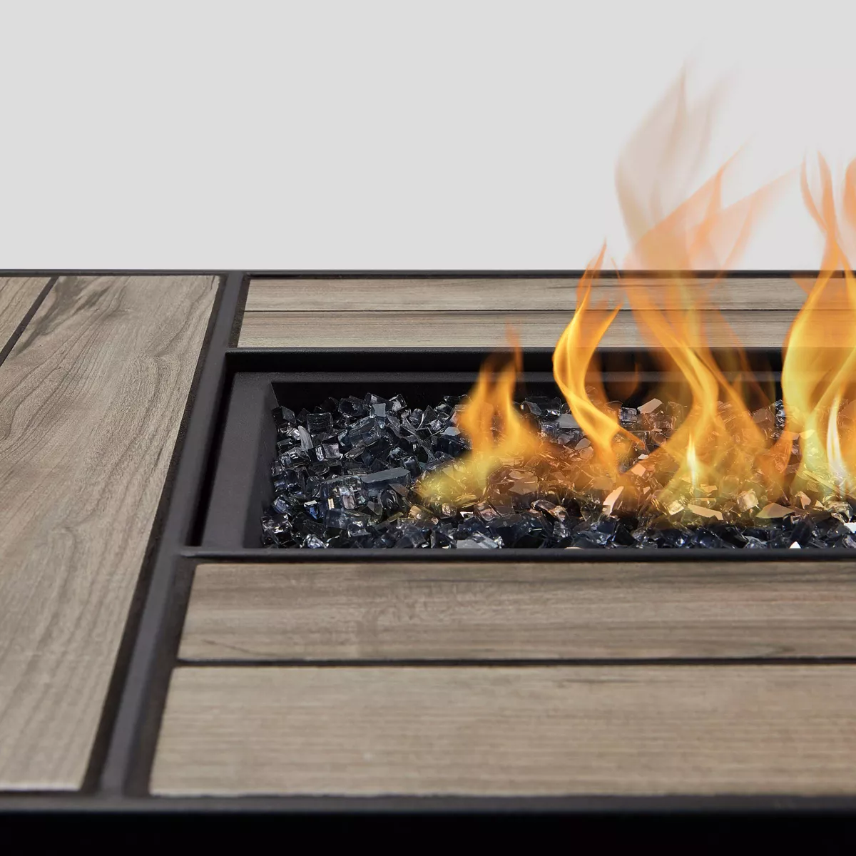 20lb Fire Glass Reflective Chips Gray - Real Flame