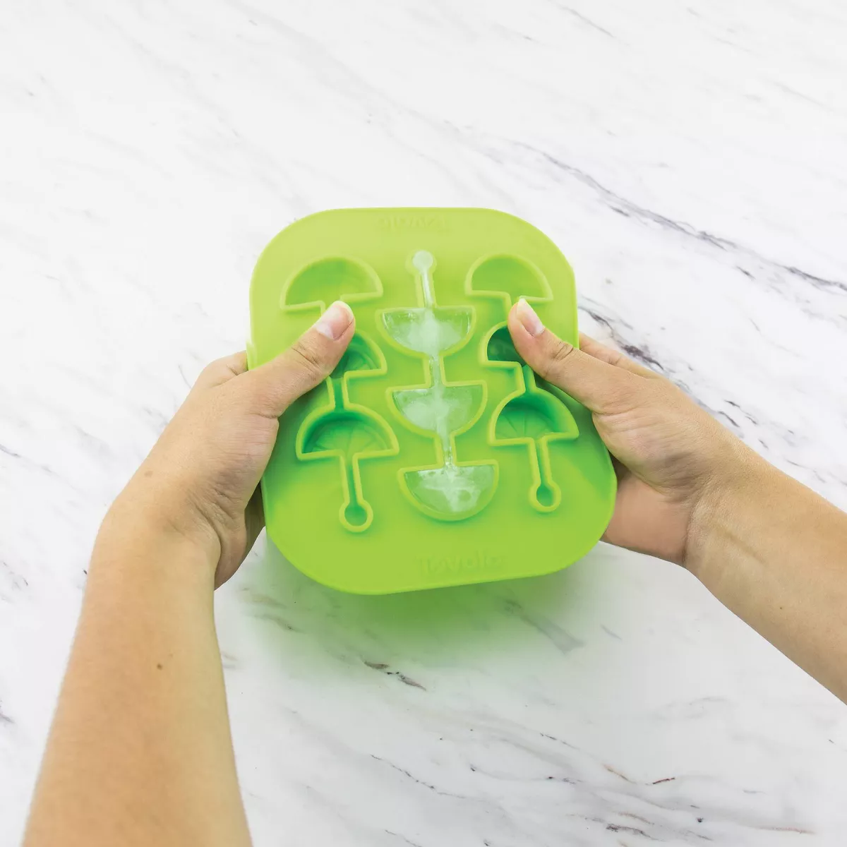 Tovolo Citrus Swizzle Stick Ice Mold Spring Green