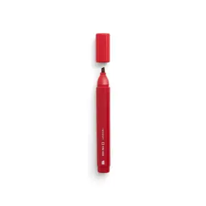 TRU RED Tank Permanent Markers Chisel Tip Red Dozen TR54538