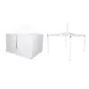 Caravan Canopy Pro 2 12 x 12 Foot Straight Leg Instant Canopy & Sidewalls, White