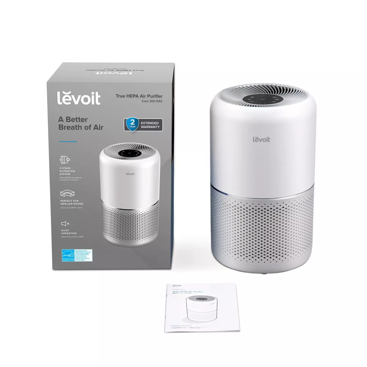 Levoit Vortex True HEPA Air Purifier White