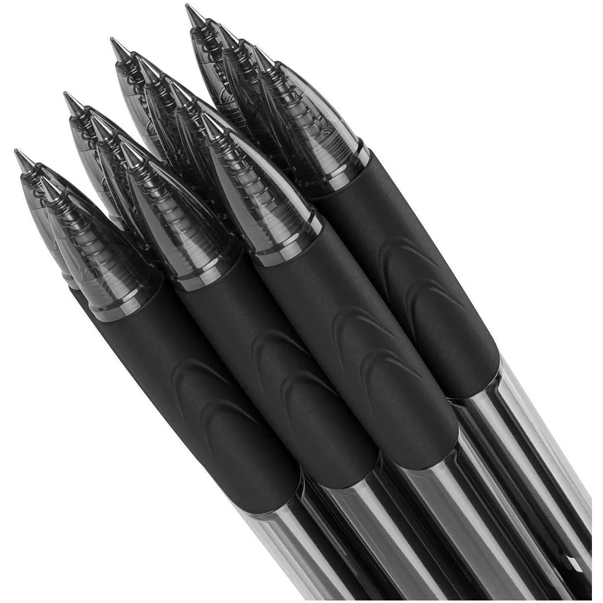 Arteza Retractable Gel Ink Pens Set, Black - Doodle, Draw, Journal - 50 Pack (ARTZ-9220)