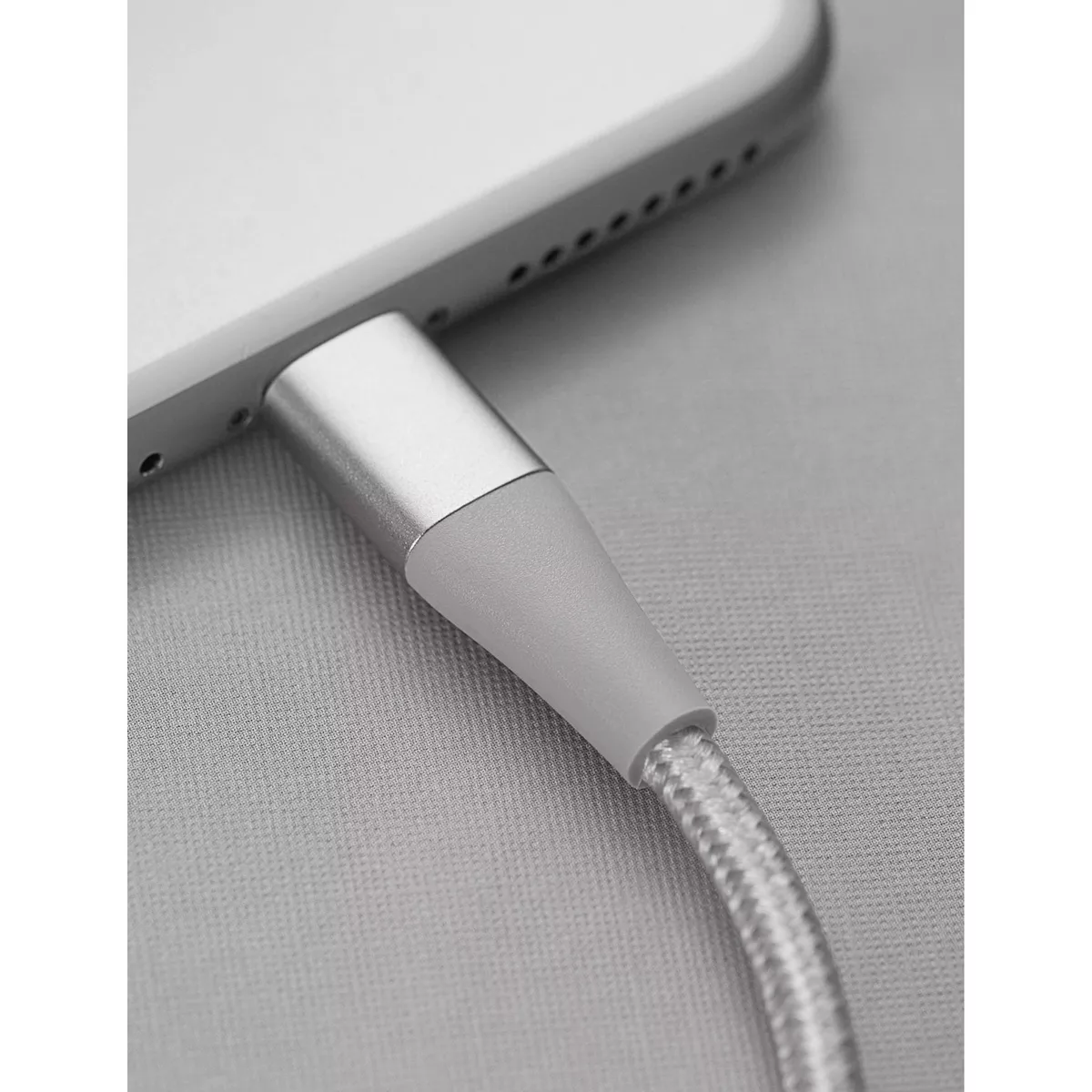 Anker 10' Powerline+ II Braided USB-A to Lightning Cable - White