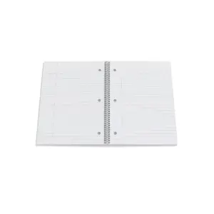 Staples Durable Poly Cover Notebook Wide Ruled Black 8