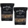 Jack Daniel's Whiskey Barrel Smoking Oak Wood Chips, 180 Cubic Inches (2 Pack)