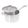 American Kitchen Cookware Premium Stainless Steel Covered 4 Quart Saucepan