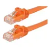 Monoprice Cat6 Ethernet Patch Cable - 25 Feet - Orange | Network Internet Cord - RJ45, Stranded, 550Mhz, UTP, Pure Bare Copper Wire, 24AWG - Flexboot
