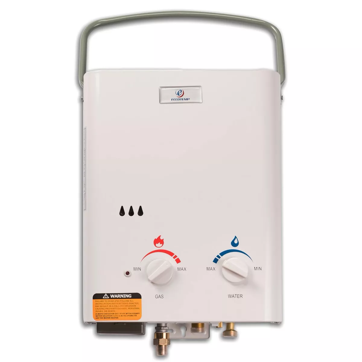 Eccotemp L5 Portable Liquid Propane Outdoor Tankless Hot Water Heater (2 Pack)