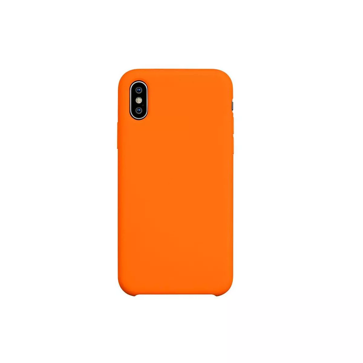 Monoprice iPhone XS Soft Touch Case - Nectarine, Ultra-slim Design With A Strong Polycarbonate Shell - FORM Collection