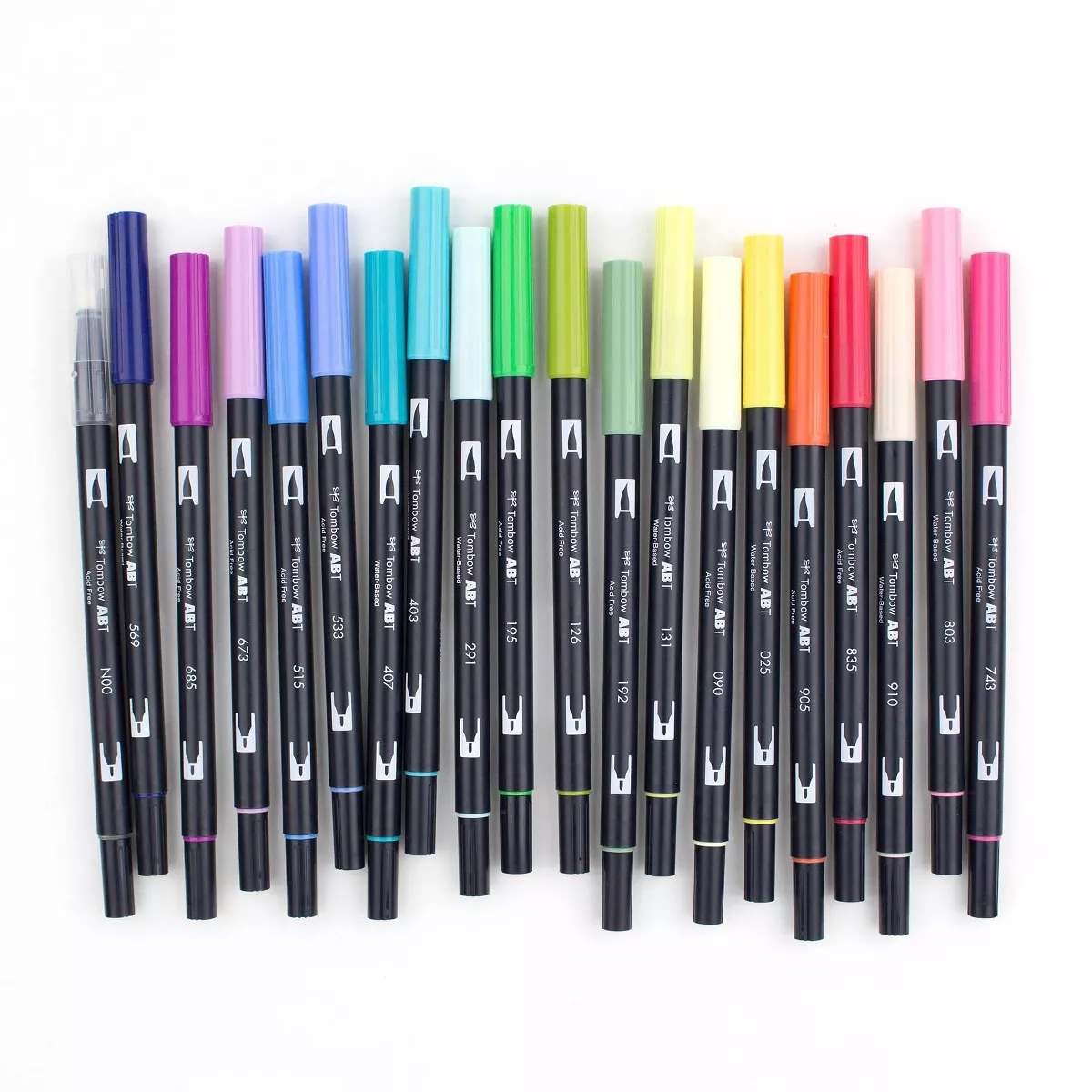 Tombow 20ct Dual Brush Pen Art Markers - Floral Palette
