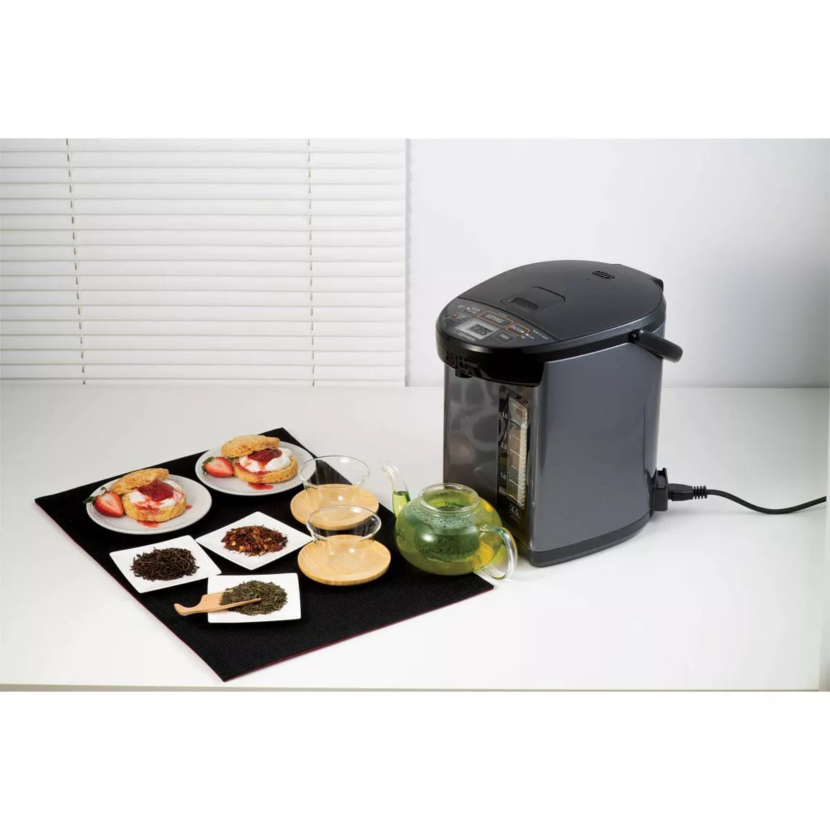 Zojirushi CD-NAC40BM Micom Water Boiler & Warmer - Metallic Black