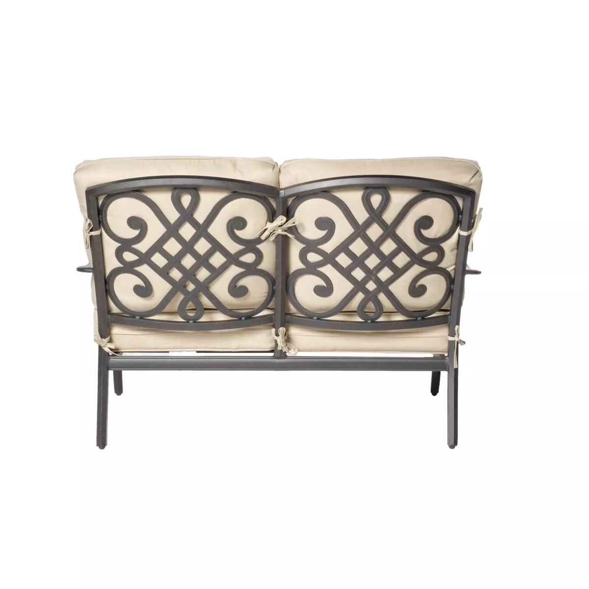 4pc Newbury Cast Aluminum Deep Seating Set with Coffee Table - Alfresco Home