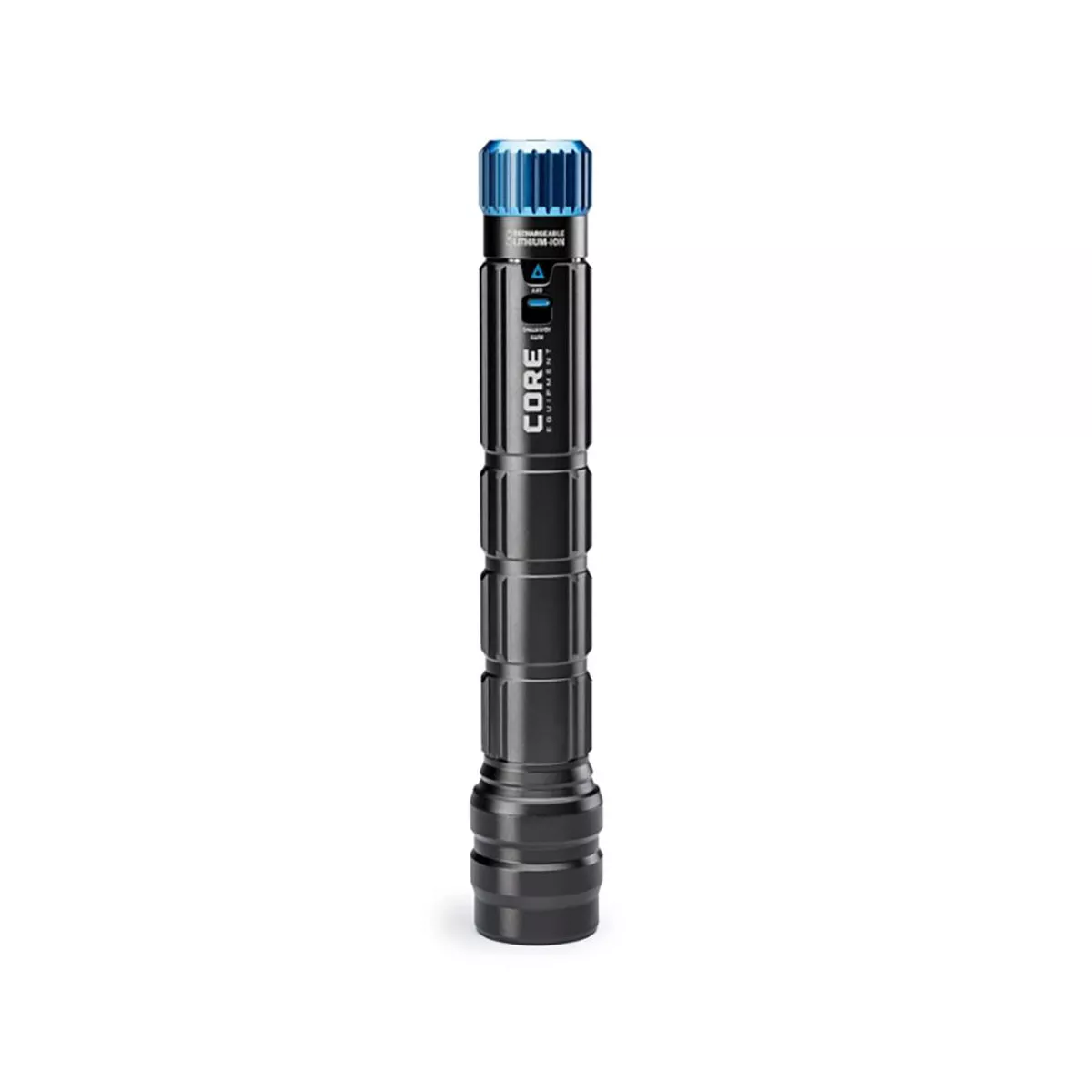 CORE 1500 Lumen CREE LED Rechargeable Camping Emergency Flashlight and 2 Lithium-Ion Batteries