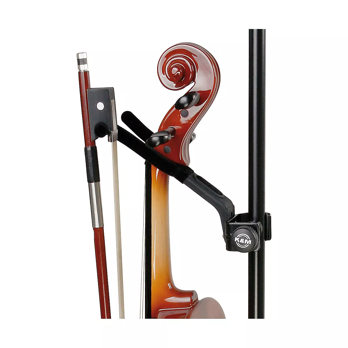 K&M Violin Holder Black