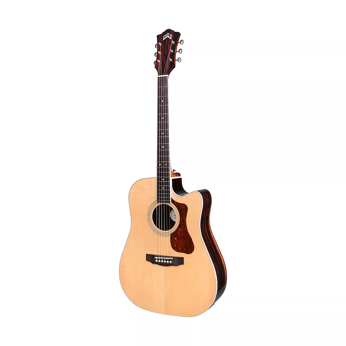 Guild D-260CE Deluxe Dreadnought Acoustic-Electric Guitar Natural