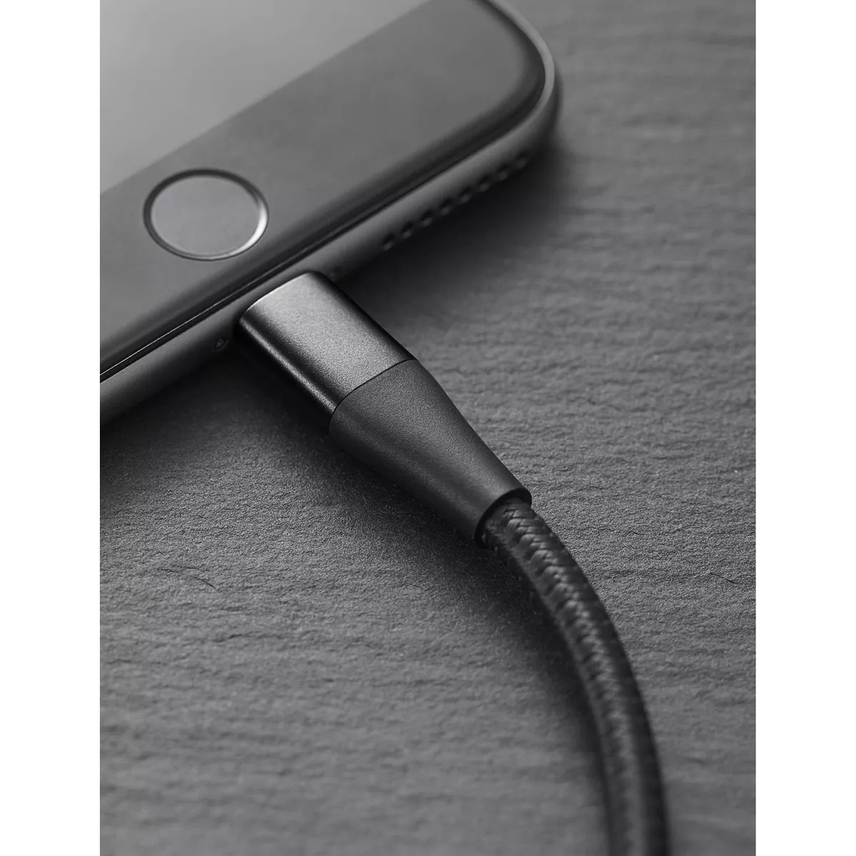 Anker 10' Powerline+ II Braided USB-A to Lightning Cable - Black