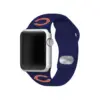 NFL Chicago Bears Apple Watch Compatible Silicone Band 42mm - Blue