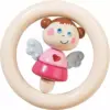 HABA Guardian Angel Natalie Wooden Clutching Toy & Teether (Made in Germany)