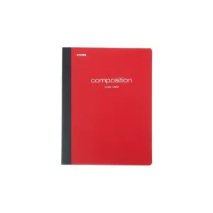 Staples Poly Composition Notebook 9.75