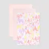 Burt's Bees Baby® Baby Girls' 3pk Organic Cotton Elephants Burp Cloth Set - Pink