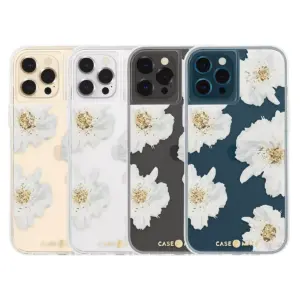 Case-Mate - KARAT - Case for iPhone 12 and iPhone 12 Pro (5G) - Gold Foil Accents - 10 ft Drop Protection - 6.1 inch - Karat Floral