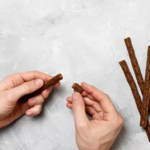 Rocco & Roxie Supply Co. Turkey Jerky Sticks Chewy Dog Treats - 16oz