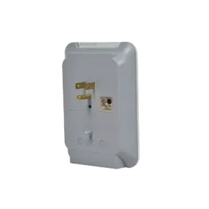 Monoprice Power & Surge - 3 Outlet Power Surge Protector Wall Tap With 2 Built In 2.1A USB Ports - White | UL Rated540 Joules With Protected Light
