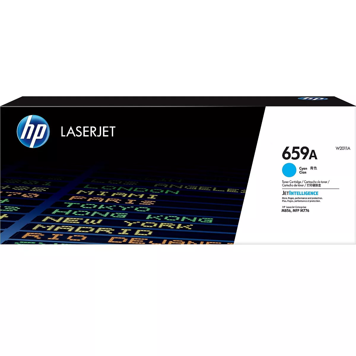 HP Inc. HP 659A, (W2011A) Cyan Original LaserJet Toner Cartridge