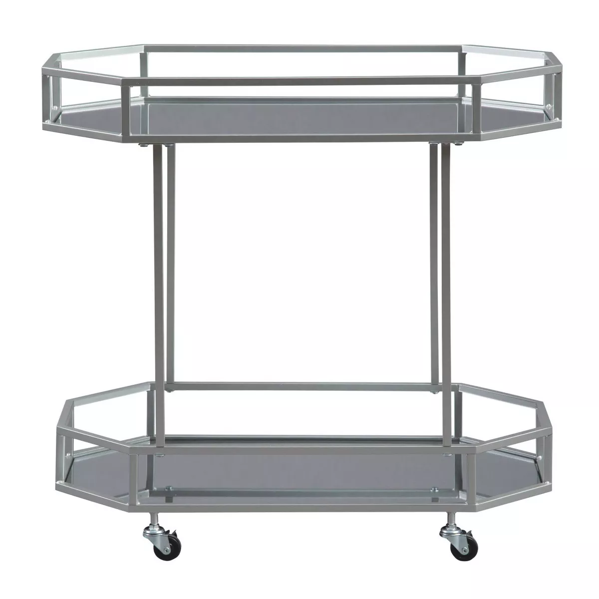 Kadinburg Bar Cart Silver Finish - Signature Design by Ashley
