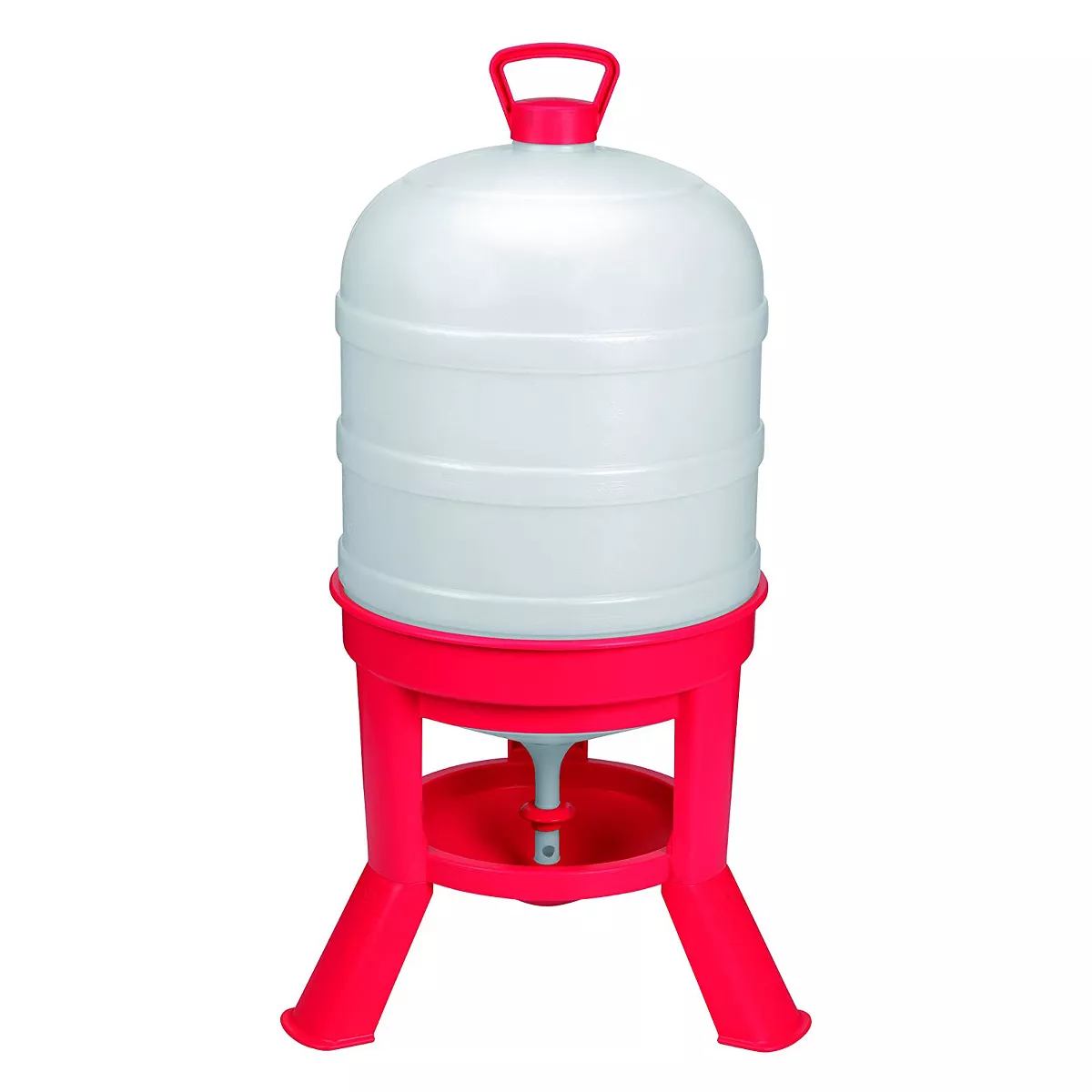 Little Giant 10 Gallon Tank Heavy Duty Poultry Chicken Gravity Waterer (2 Pack)