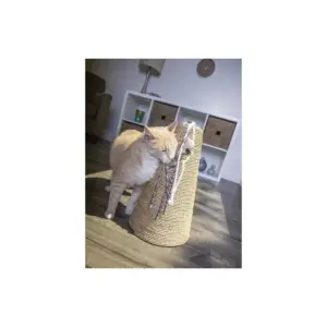 Petlinks Claw Cone Seagrass Cat Scratcher - Tan