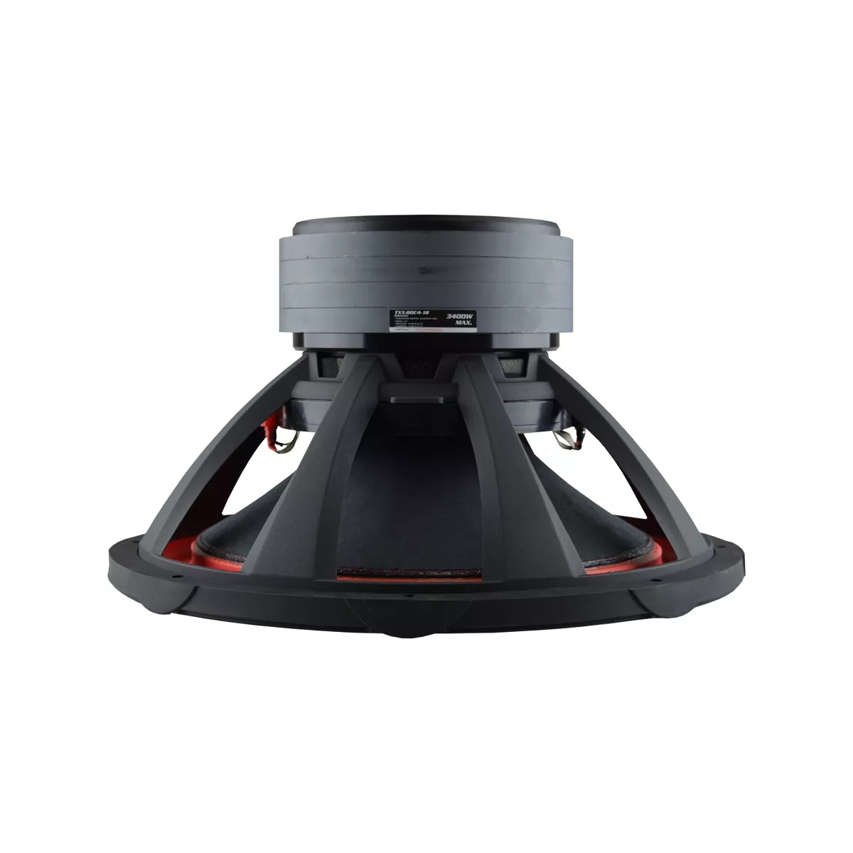 AudioPipe TXX-BDC4-15D 15 Inch 2,800 Watt High Performance Powerful Dual 2 Ohm DVC Vehicle Car Audio Subwoofer Speaker System, Black