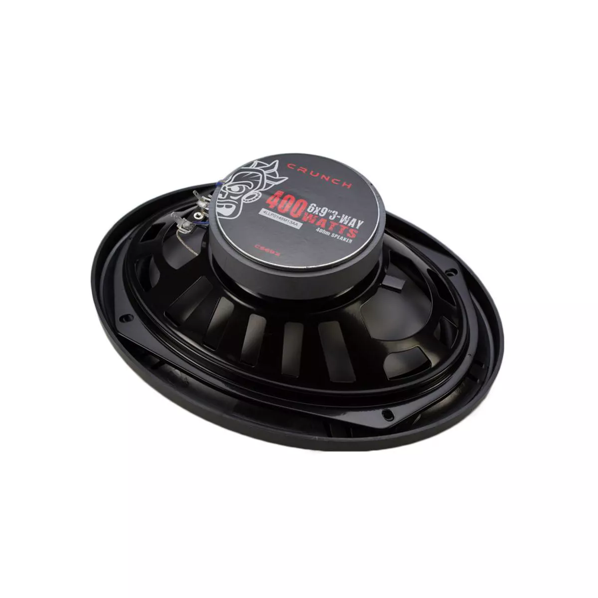 Crunch 400 Watts 6 x 9 Inches 3-Way 4-Ohm Coaxial CS Speakers, Black | CS-693
