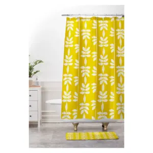 Heather Dutton Abadi Sunburst Bath Rugs and Mats Yellow 24