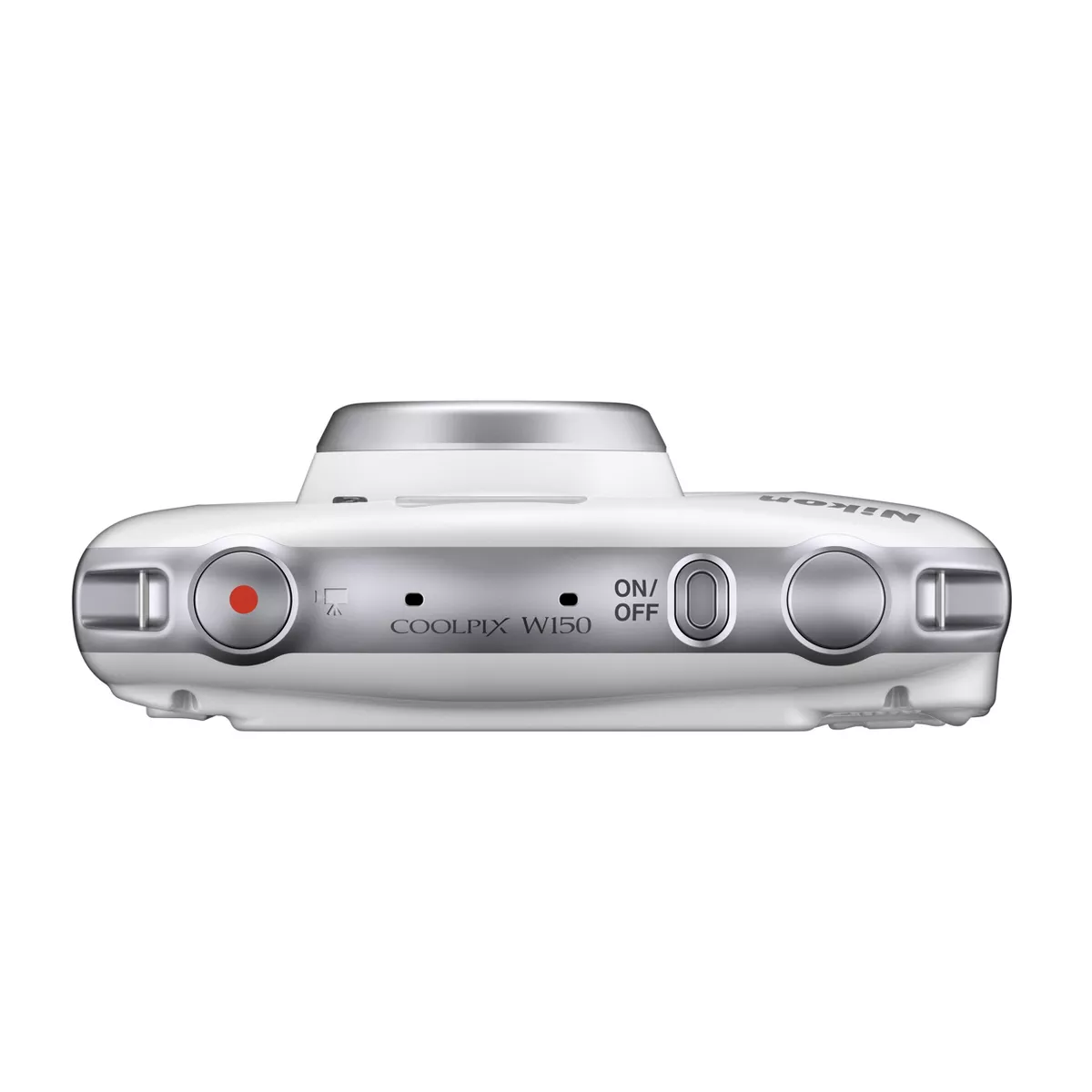Nikon COOLPIX W150 13.2MP Waterproof Digital Camera with 3x Zoom - White